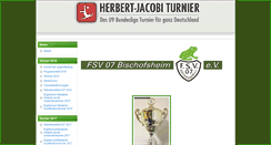Desktop Screenshot of jacobi-turnier.de